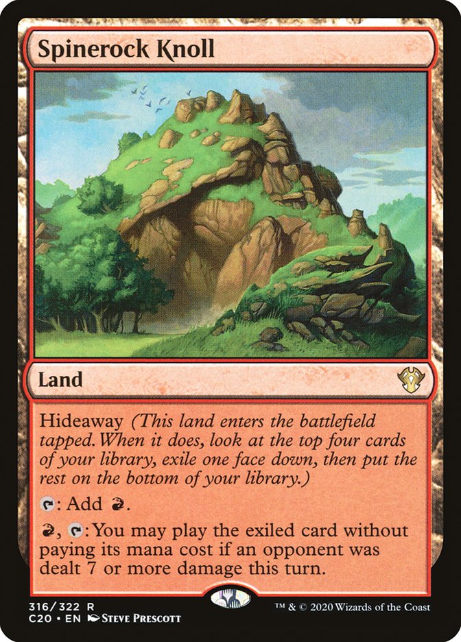Spinerock Knoll [Commander 2020] | Webway Games