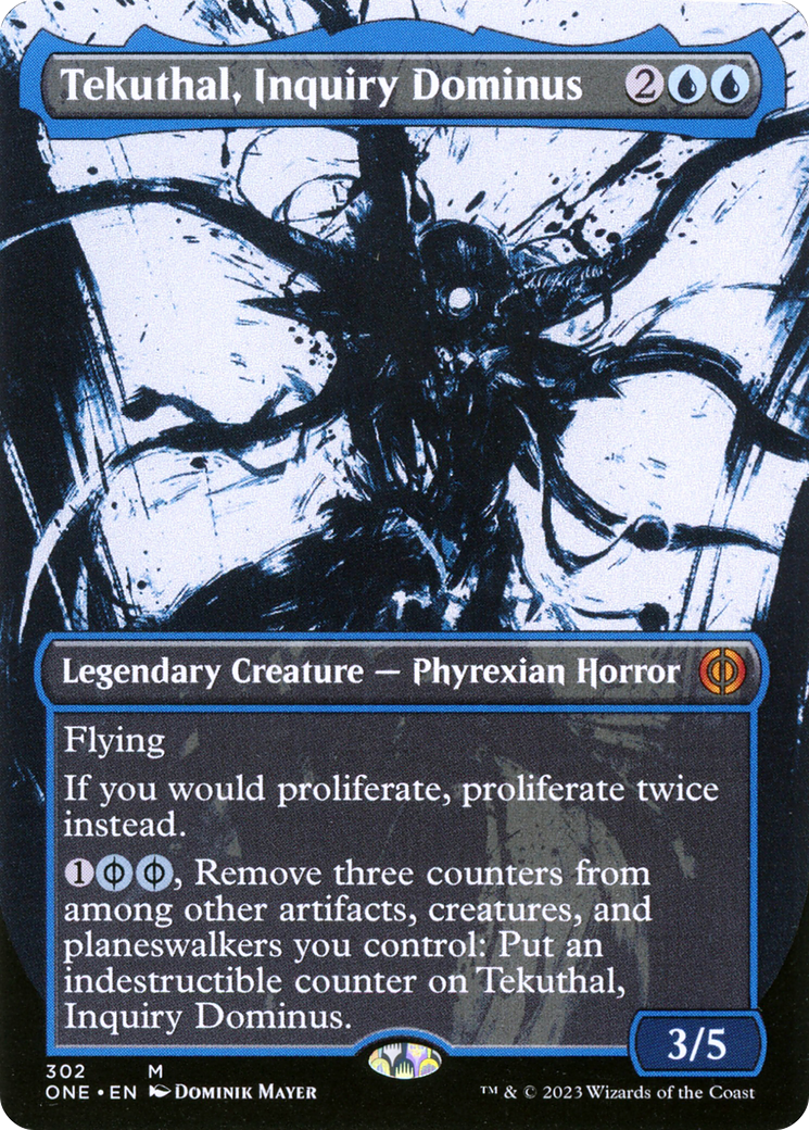 Tekuthal, Inquiry Dominus (Borderless Ichor) [Phyrexia: All Will Be One] | Webway Games