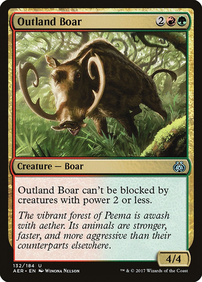 Outland Boar [Aether Revolt] | Webway Games