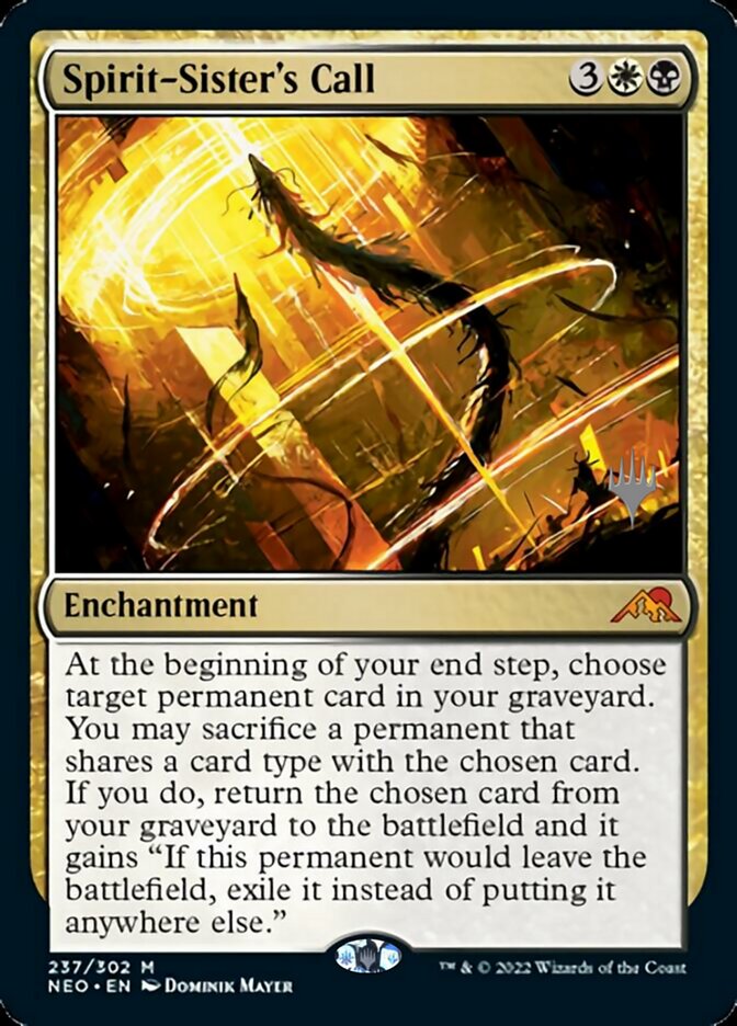 Spirit-Sister's Call (Promo Pack) [Kamigawa: Neon Dynasty Promos] | Webway Games