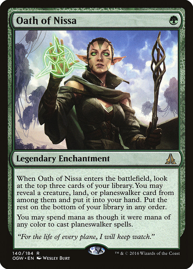 Oath of Nissa [Oath of the Gatewatch] | Webway Games
