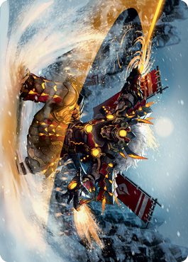 Asari Captain Art Card [Kamigawa: Neon Dynasty Art Series] | Webway Games