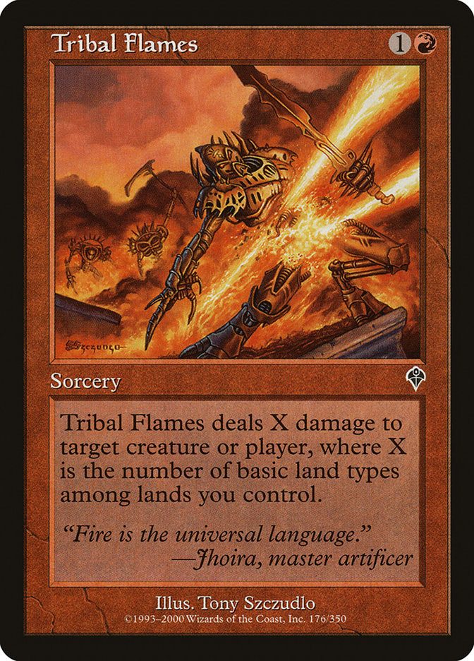 Tribal Flames [Invasion] | Webway Games