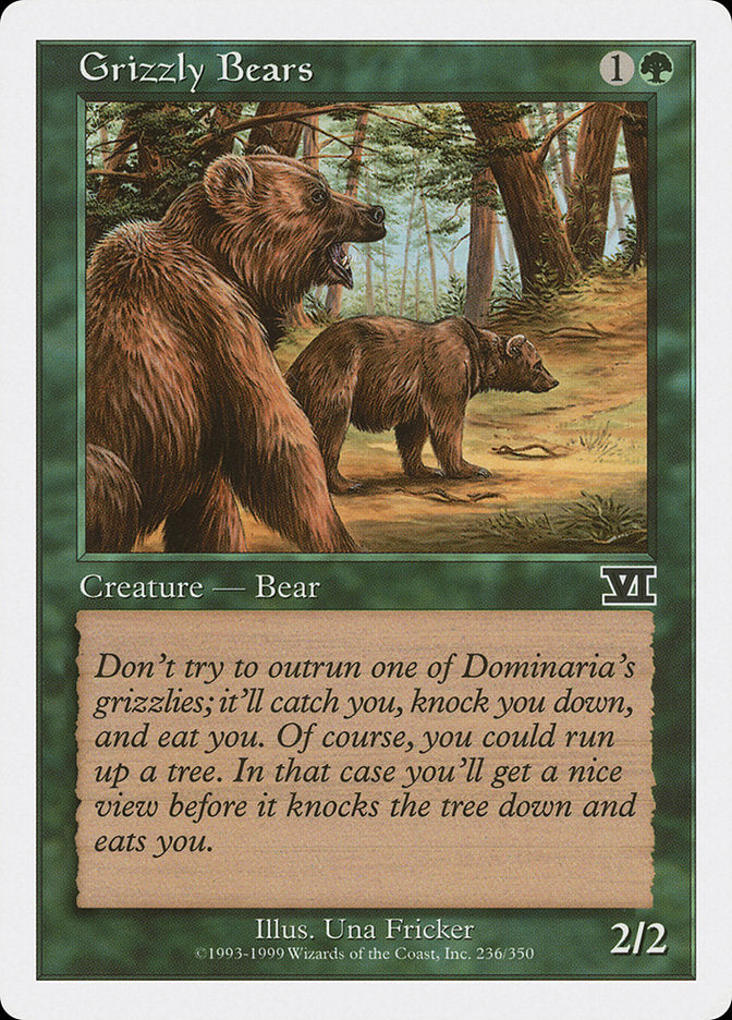 Grizzly Bears [Classic Sixth Edition] | Webway Games