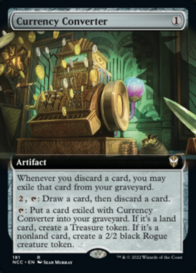 Currency Converter (Extended Art) [Streets of New Capenna Commander] | Webway Games