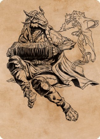 Korlessa, Scale Singer Art Card [Commander Legends: Battle for Baldur's Gate Art Series] | Webway Games