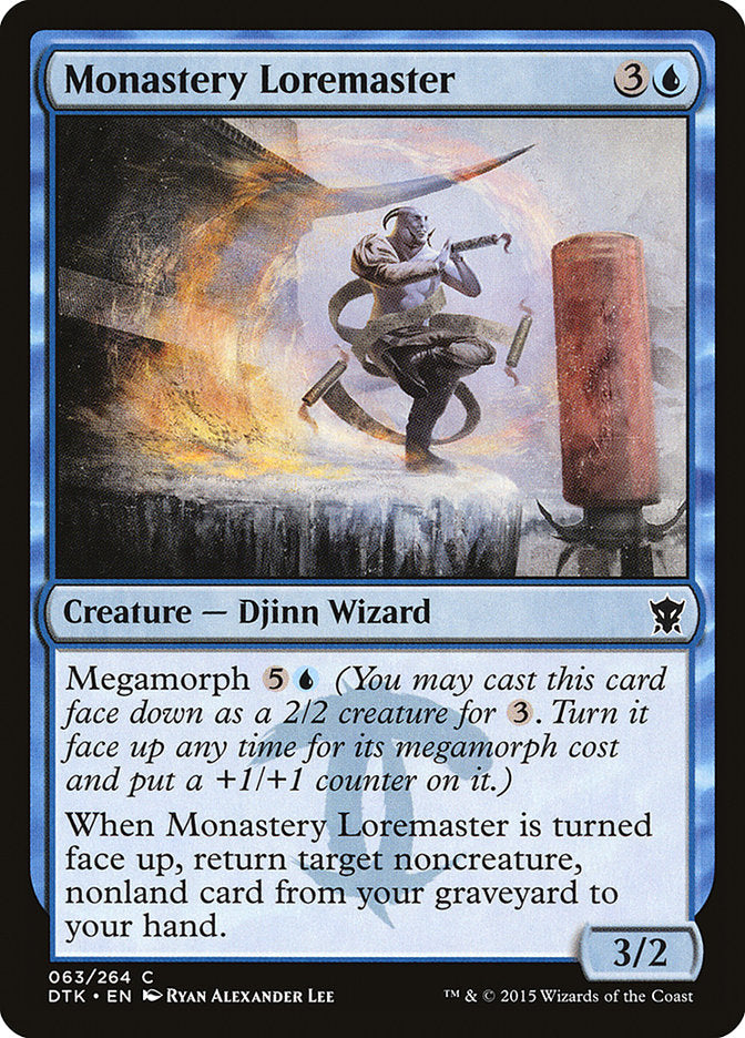 Monastery Loremaster [Dragons of Tarkir] | Webway Games