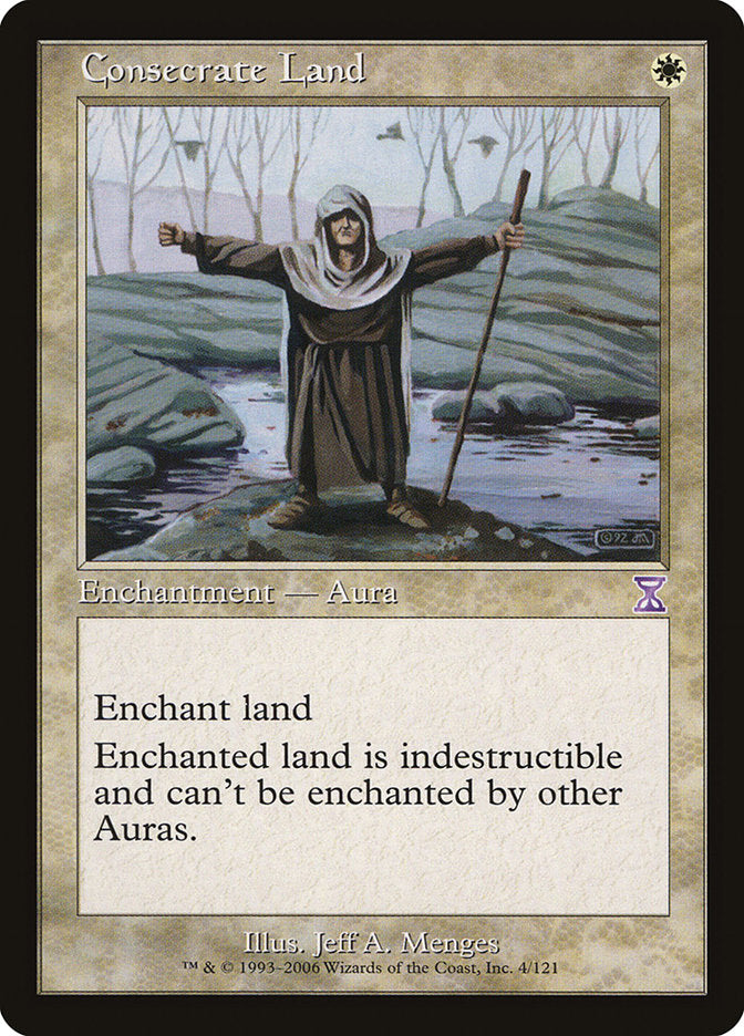 Consecrate Land [Time Spiral Timeshifted] | Webway Games