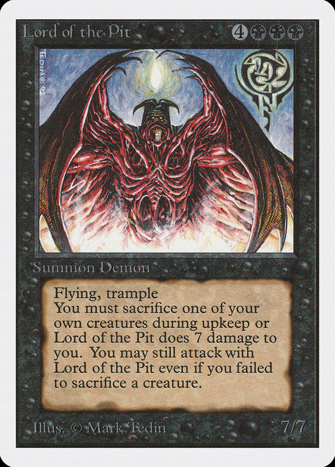 Lord of the Pit [Unlimited Edition] | Webway Games