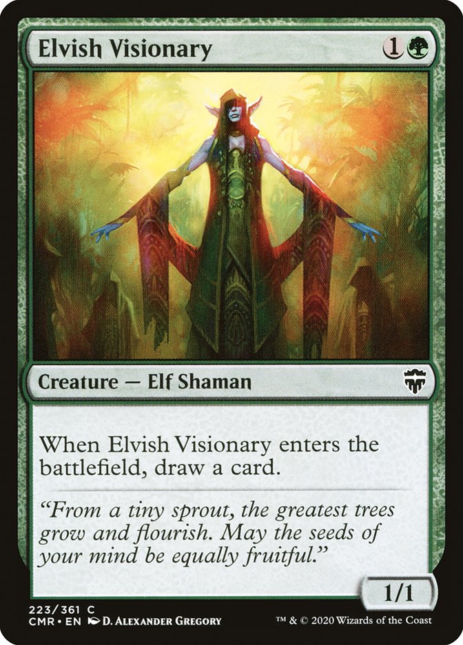 Elvish Visionary [Commander Legends] | Webway Games
