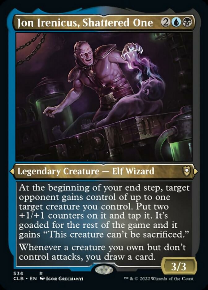 Jon Irenicus, Shattered One (Foil Etched) [Commander Legends: Battle for Baldur's Gate] | Webway Games