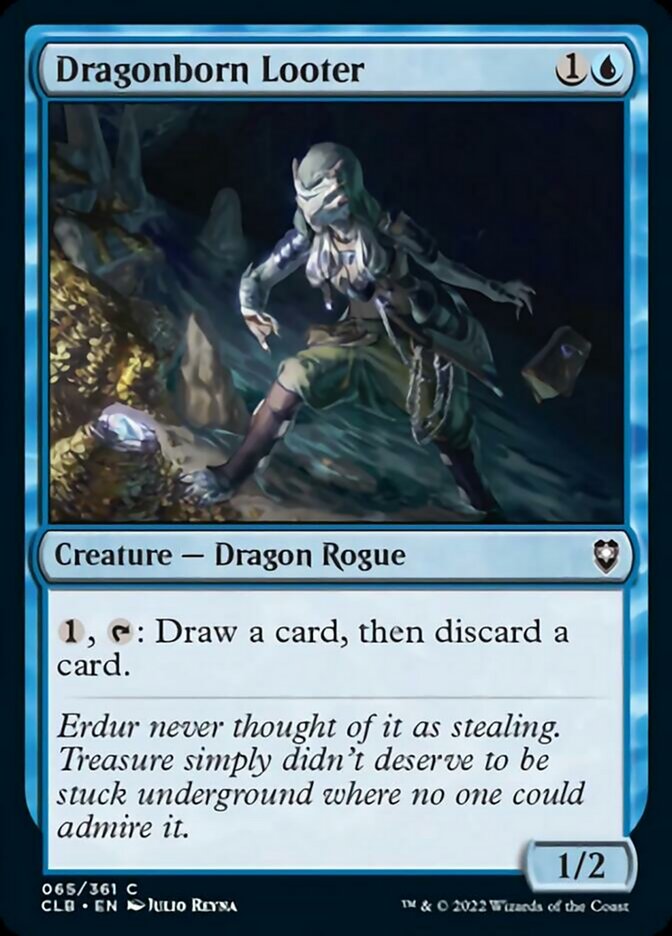 Dragonborn Looter [Commander Legends: Battle for Baldur's Gate] | Webway Games