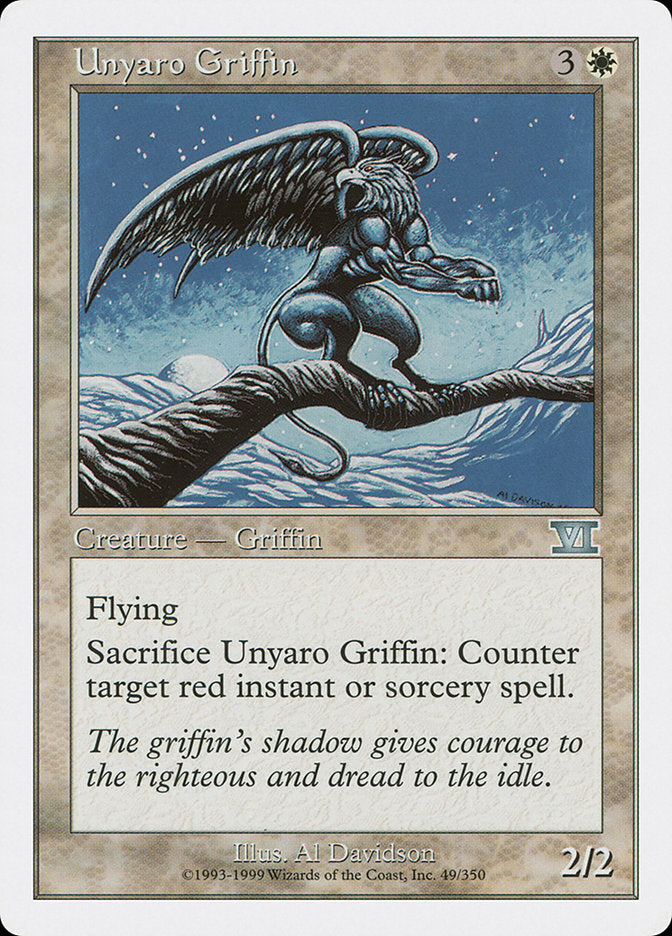 Unyaro Griffin [Classic Sixth Edition] | Webway Games