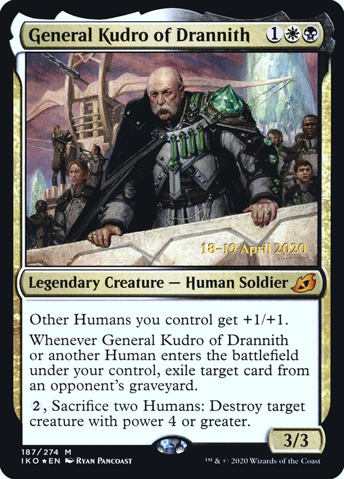 General Kudro of Drannith  [Ikoria: Lair of Behemoths Prerelease Promos] | Webway Games