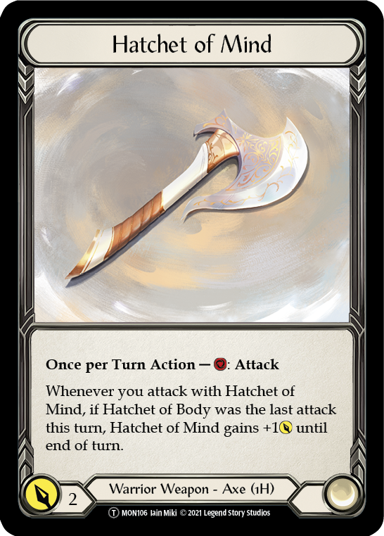 Spectral Shield //Hatchet of Mind [U-MON104 // U-MON106] Unlimited Normal | Webway Games