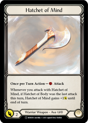 Spectral Shield //Hatchet of Mind [U-MON104 // U-MON106] Unlimited Normal | Webway Games