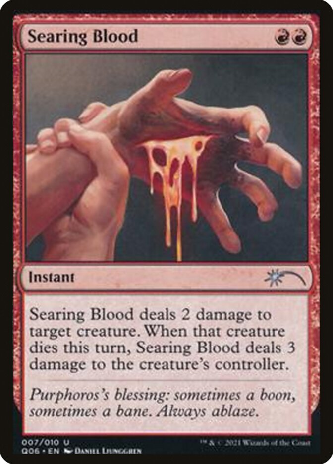 Searing Blood [Pioneer Challenger Decks 2021] | Webway Games