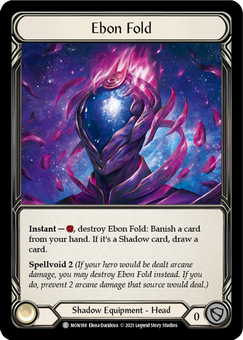 Ebon Fold [MON188] 1st Edition Normal