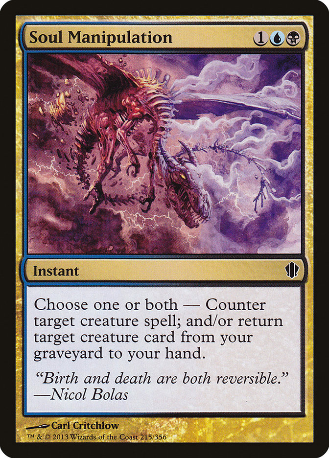 Soul Manipulation [Commander 2013] | Webway Games