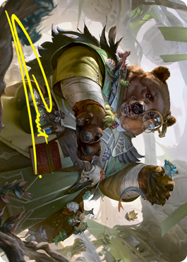 Professor of Zoomancy Art Card (Gold-Stamped Signature) [Strixhaven: School of Mages Art Series] | Webway Games