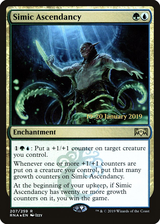 Simic Ascendancy [Ravnica Allegiance Prerelease Promos] | Webway Games