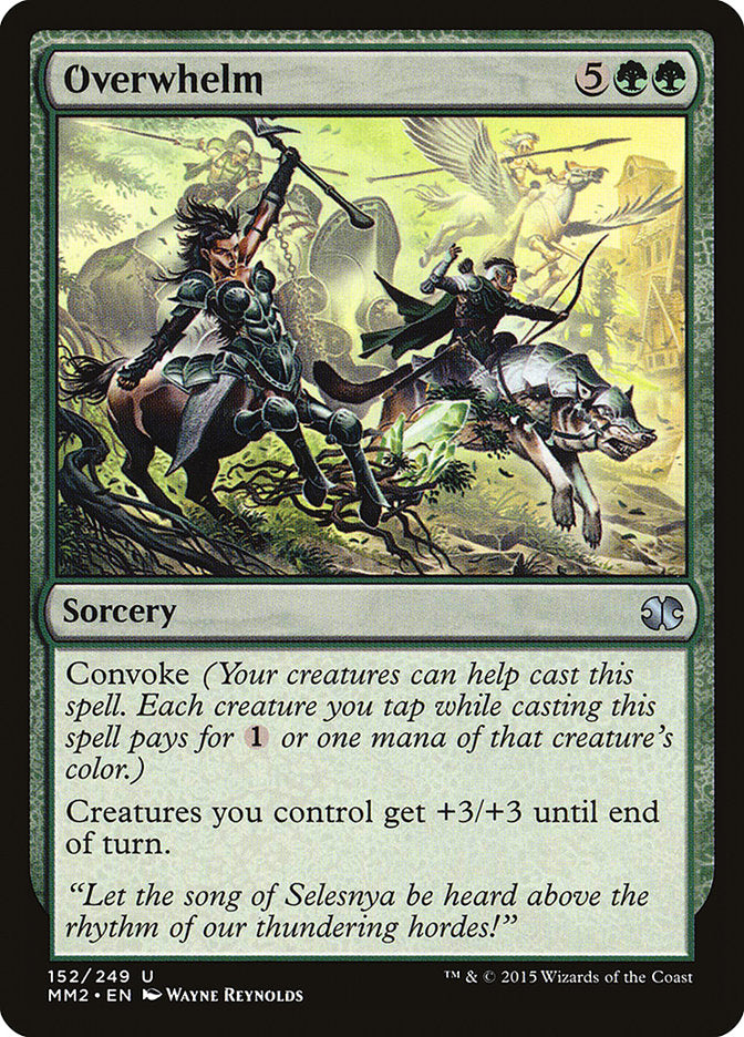 Overwhelm [Modern Masters 2015] | Webway Games