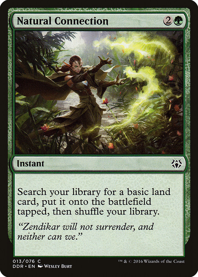 Natural Connection [Duel Decks: Nissa vs. Ob Nixilis] | Webway Games