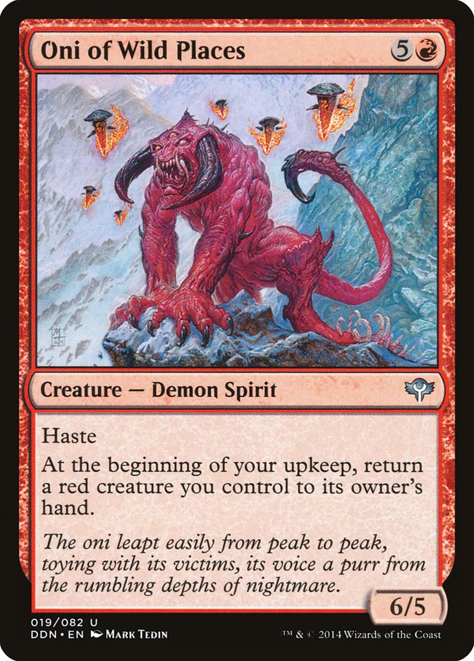Oni of Wild Places [Duel Decks: Speed vs. Cunning] | Webway Games