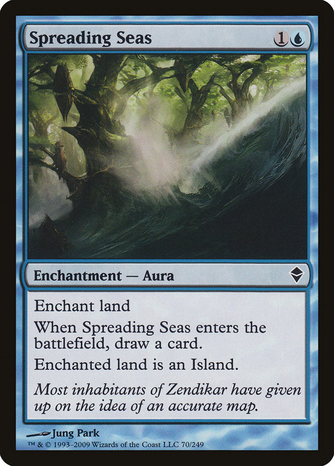 Spreading Seas [Zendikar] | Webway Games