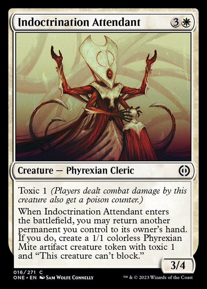 Indoctrination Attendant [Phyrexia: All Will Be One] | Webway Games