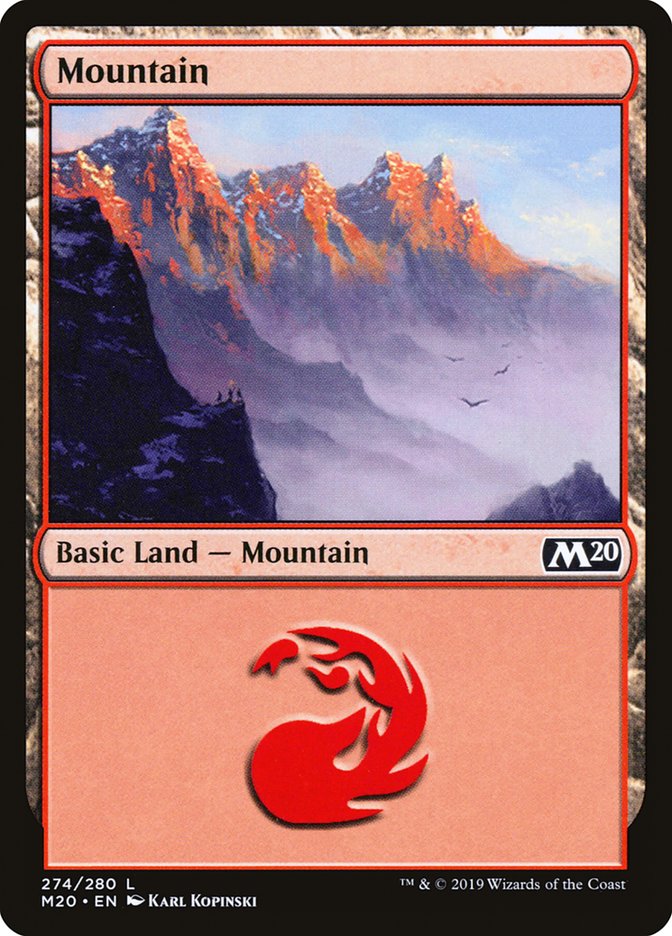 Mountain (#274) [Core Set 2020] | Webway Games