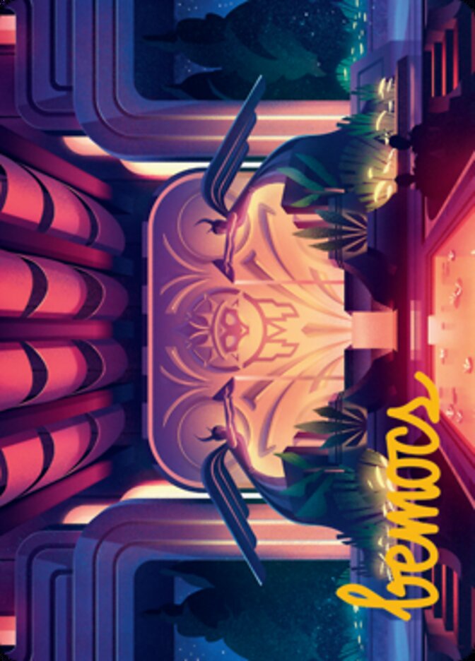 Jetmir's Garden 2 Art Card (Gold-Stamped Signature) [Streets of New Capenna Art Series] | Webway Games