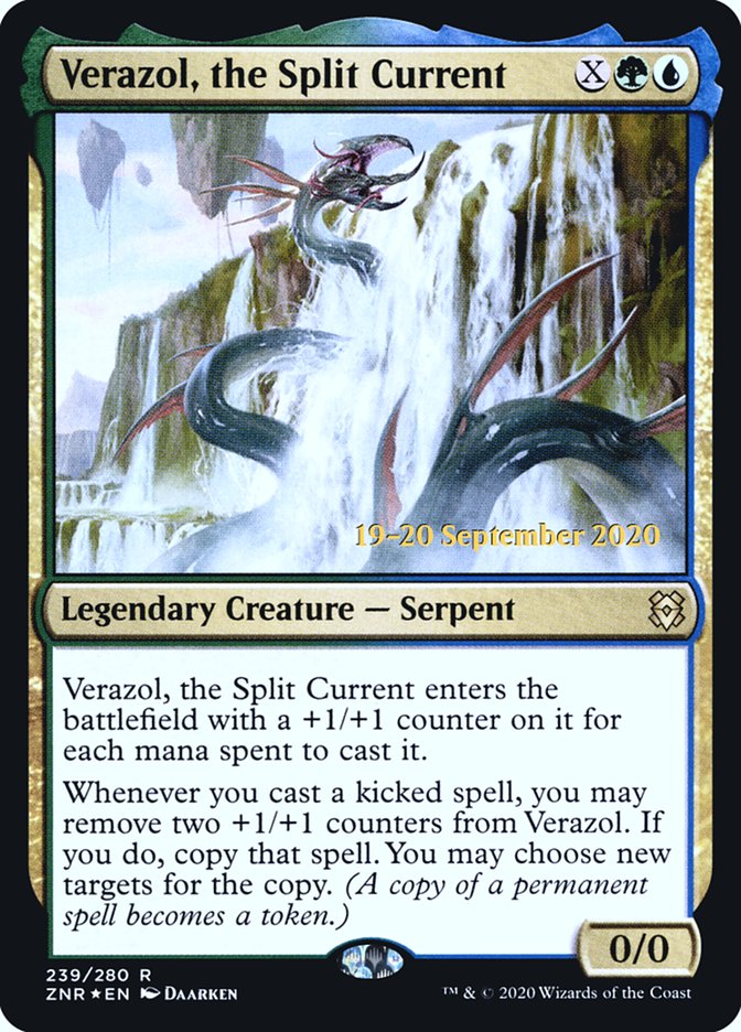 Verazol, the Split Current  [Zendikar Rising Prerelease Promos] | Webway Games