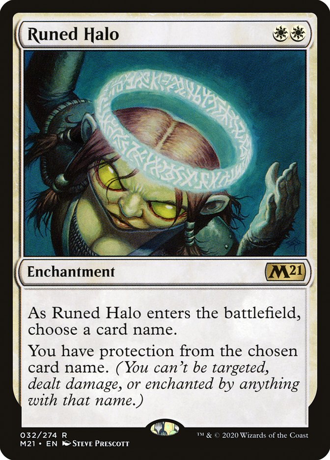 Runed Halo [Core Set 2021] | Webway Games