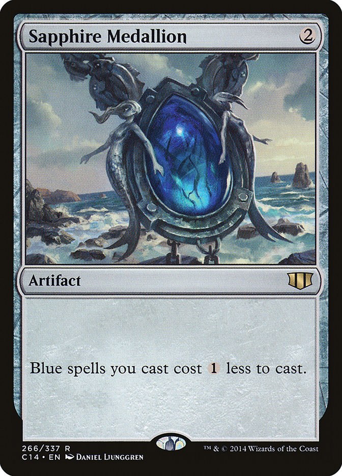 Sapphire Medallion [Commander 2014] | Webway Games