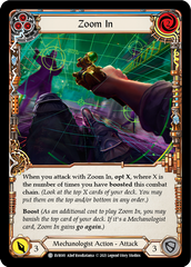 Zoom In (Blue) [EVR081] (Everfest)  1st Edition Rainbow Foil | Webway Games