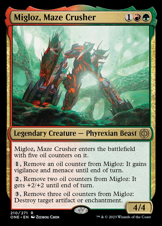 Migloz, Maze Crusher [Phyrexia: All Will Be One] | Webway Games