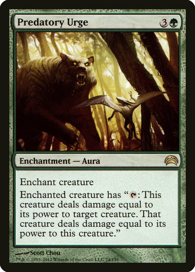 Predatory Urge [Planechase 2012] | Webway Games