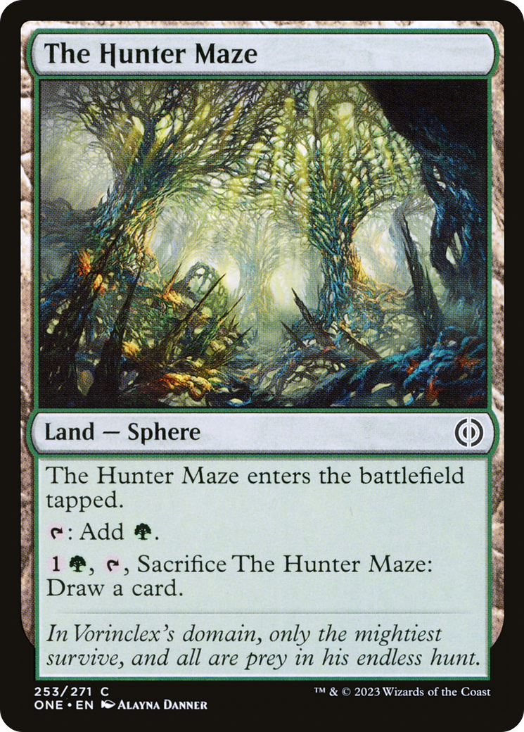 The Hunter Maze [Phyrexia: All Will Be One] | Webway Games