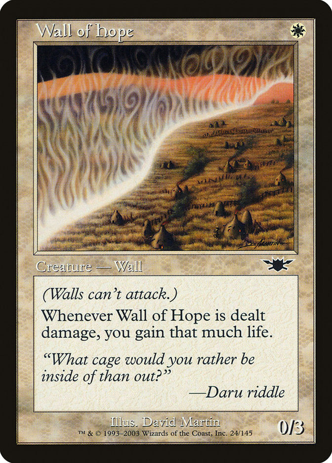 Wall of Hope [Legions] | Webway Games