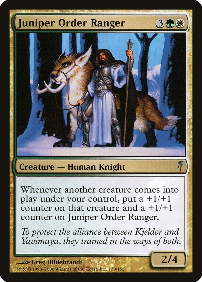 Juniper Order Ranger [Coldsnap] | Webway Games