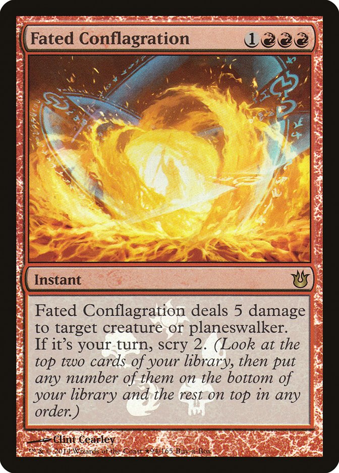 Fated Conflagration (Buy-A-Box) [Born of the Gods Promos] | Webway Games