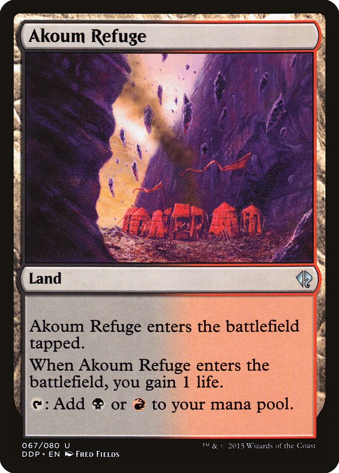Akoum Refuge [Duel Decks: Zendikar vs. Eldrazi] | Webway Games