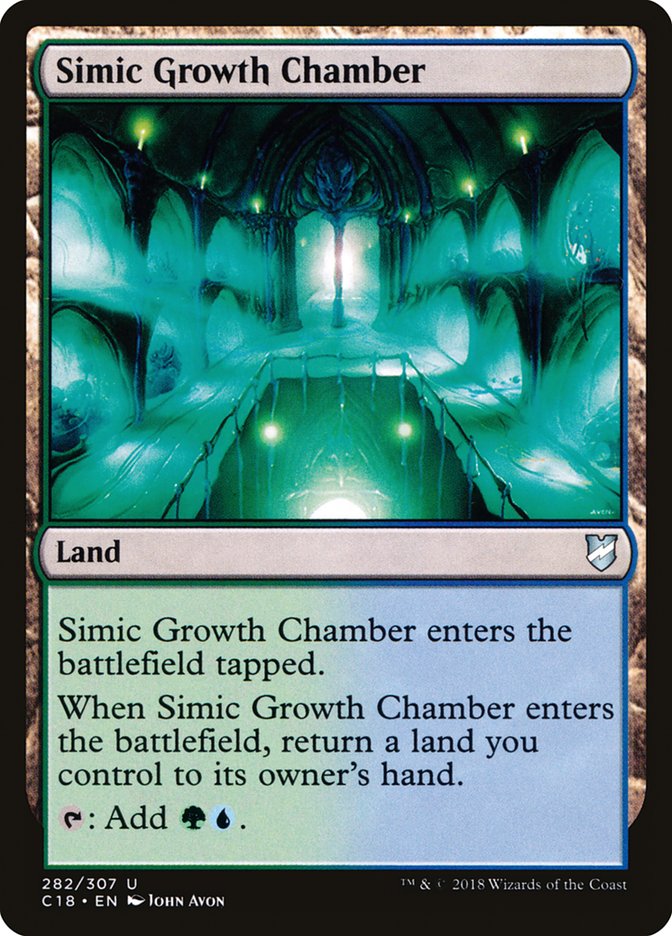Simic Growth Chamber [Commander 2018] | Webway Games