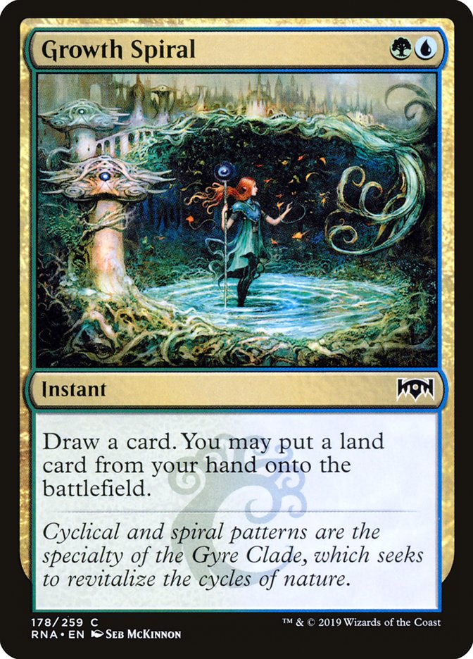Growth Spiral [Ravnica Allegiance] | Webway Games