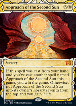 Approach of the Second Sun (Etched Foil) [Strixhaven Mystical Archive] | Webway Games
