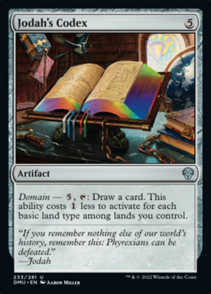 Jodah's Codex [Dominaria United] | Webway Games