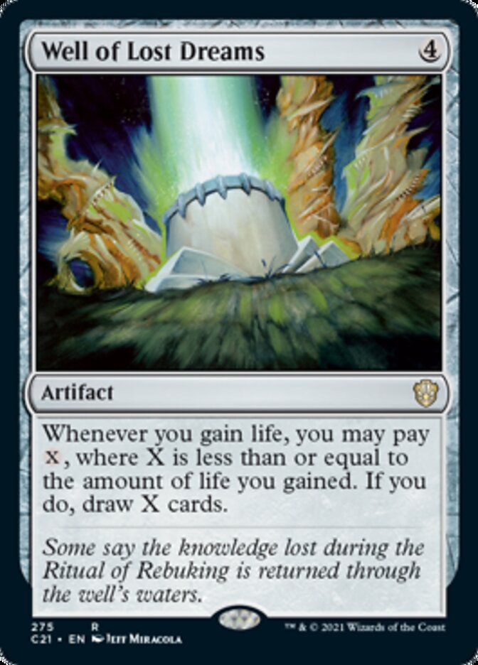 Well of Lost Dreams [Commander 2021] | Webway Games