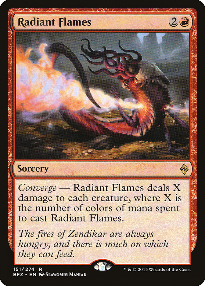 Radiant Flames [Battle for Zendikar] | Webway Games