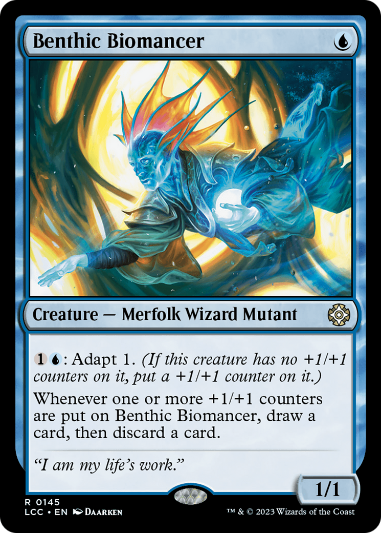 Benthic Biomancer [The Lost Caverns of Ixalan Commander] | Webway Games